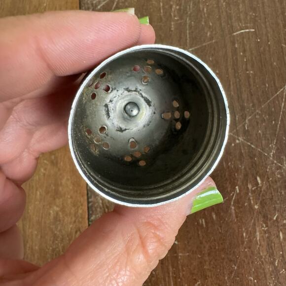 Wood Brothers England Clear Glass Jar Liberty Eagle SINGLE salt pepper‎ shaker - Picture 9 of 11